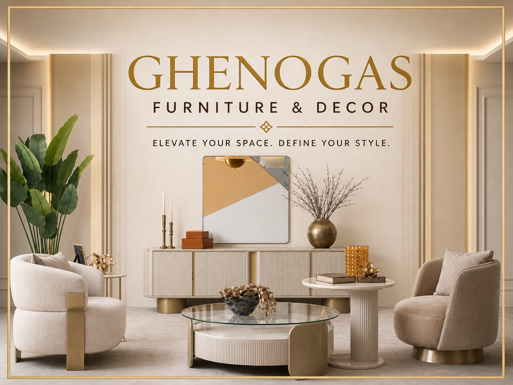 Ghenogas Furniture and Decor showroom