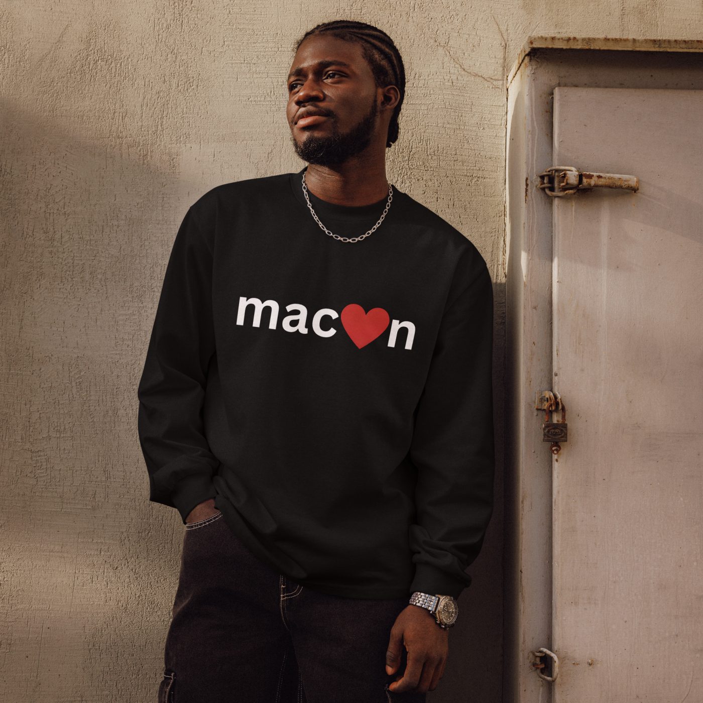 Premium heavyweight long sleeve shirt